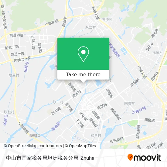 中山市国家税务局坦洲税务分局 map