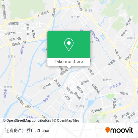 迁喜房产汇乔店 map
