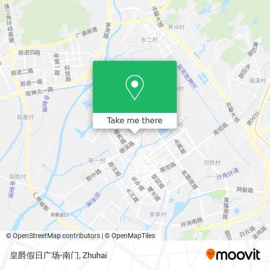 皇爵假日广场-南门 map