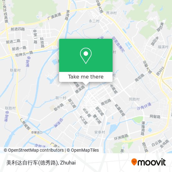 美利达自行车(德秀路) map