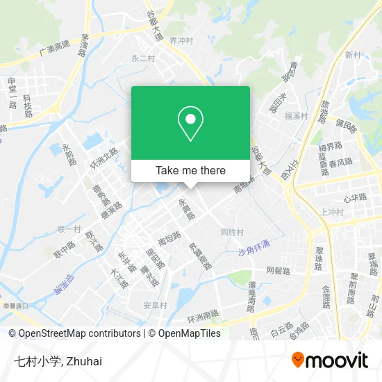 七村小学 map
