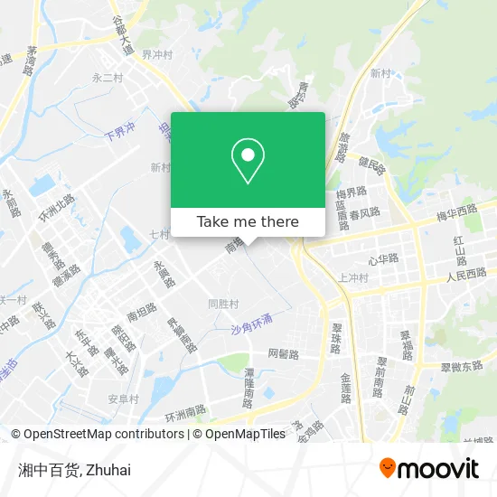 湘中百货 map