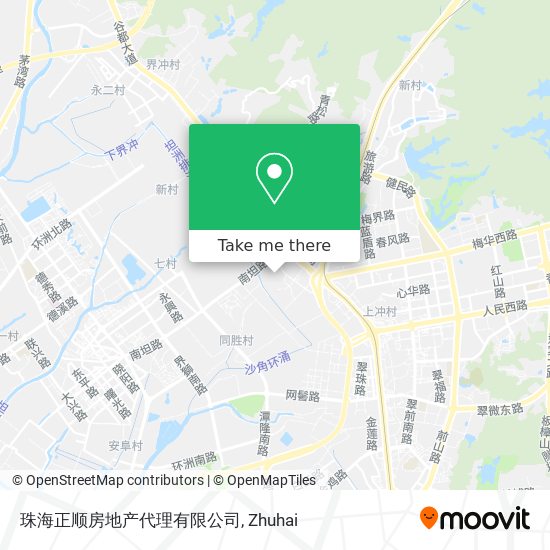 珠海正顺房地产代理有限公司 map
