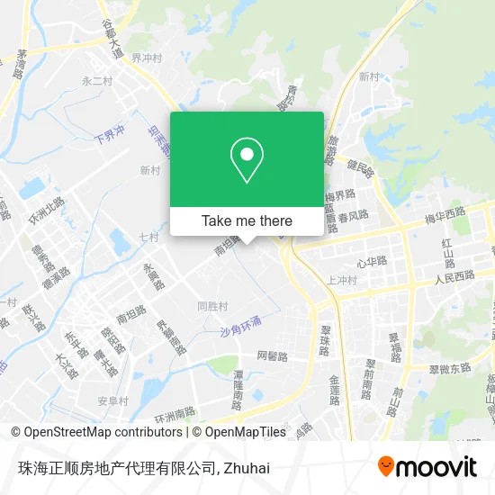 珠海正顺房地产代理有限公司 map