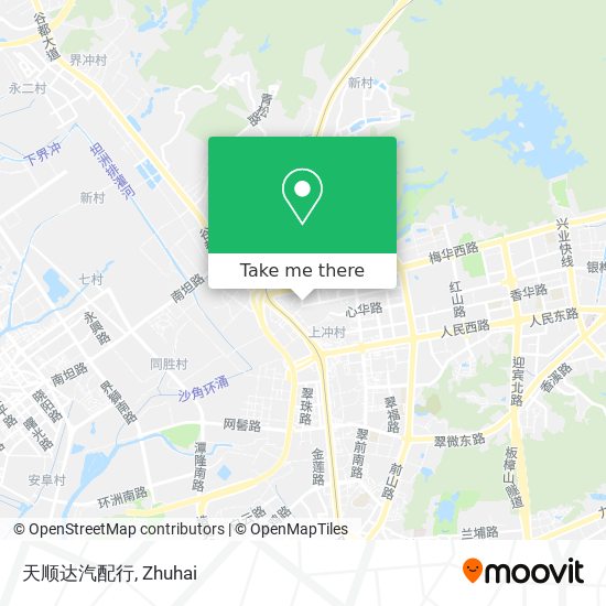 天顺达汽配行 map