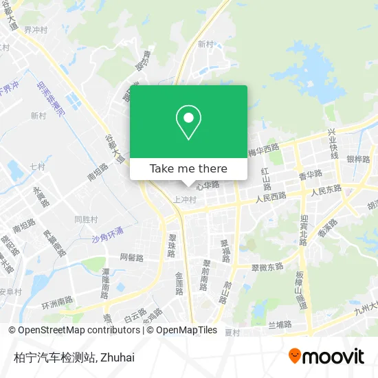 柏宁汽车检测站 map