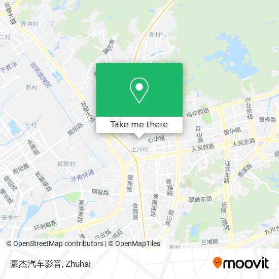 豪杰汽车影音 map