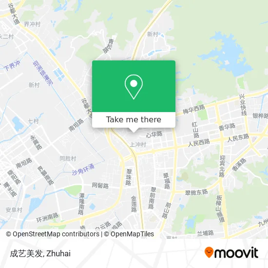 成艺美发 map