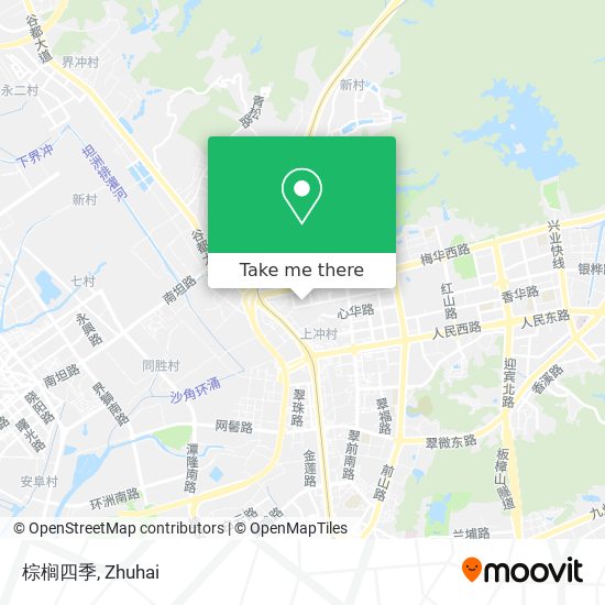 棕榈四季 map
