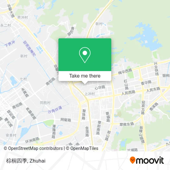 棕榈四季 map