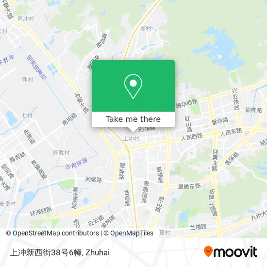 上冲新西街38号6幢 map
