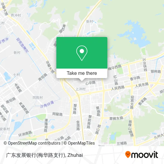 广东发展银行(梅华路支行) map