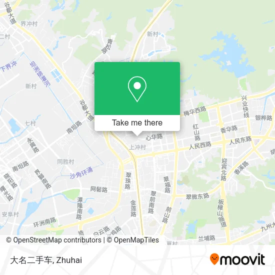 大名二手车 map