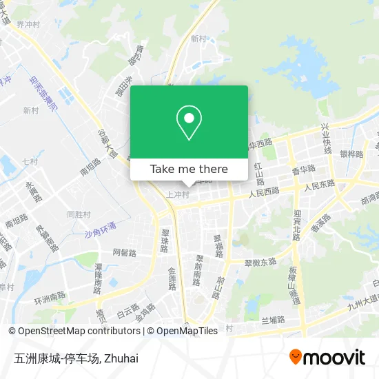 五洲康城-停车场 map