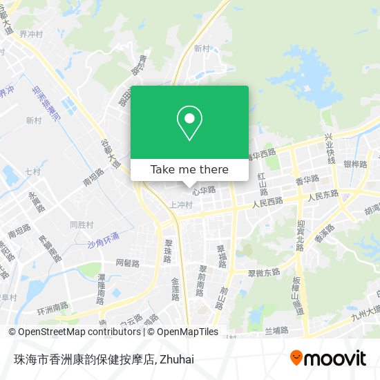 珠海市香洲康韵保健按摩店 map