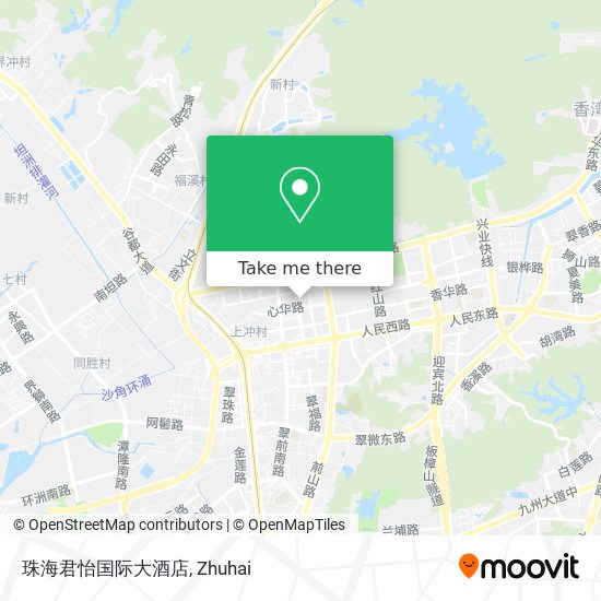 珠海君怡国际大酒店 map