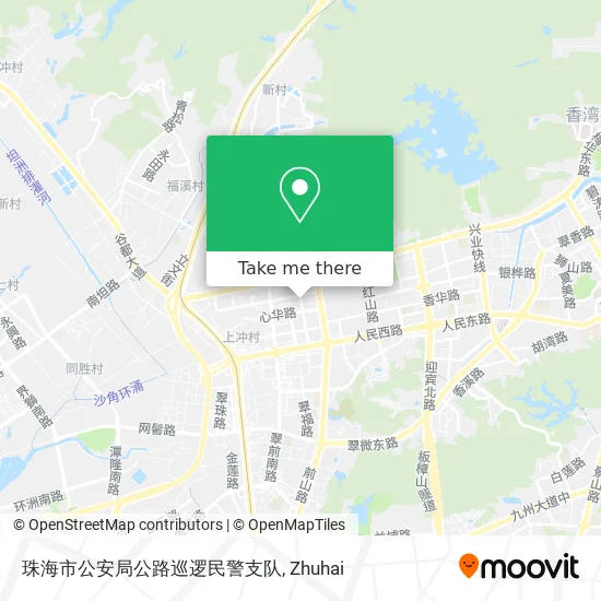珠海市公安局公路巡逻民警支队 map