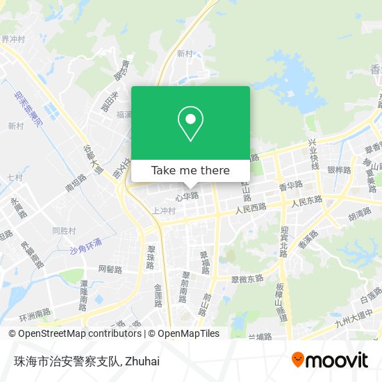 珠海市治安警察支队 map