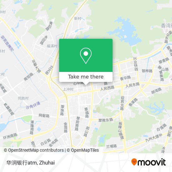 华润银行atm map