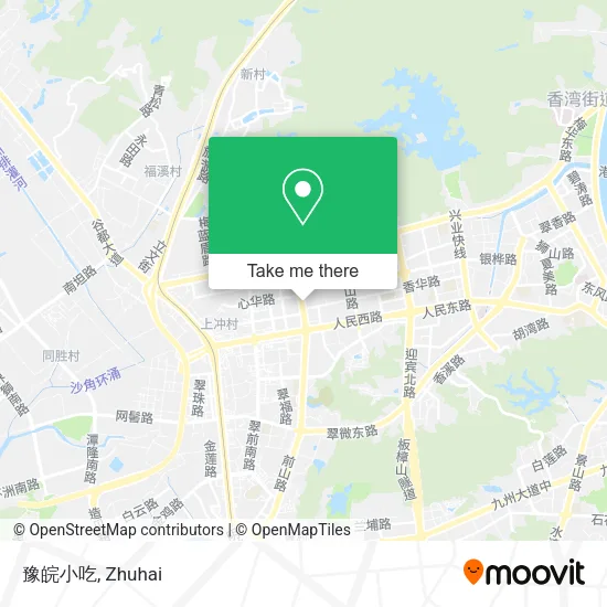 豫皖小吃 map