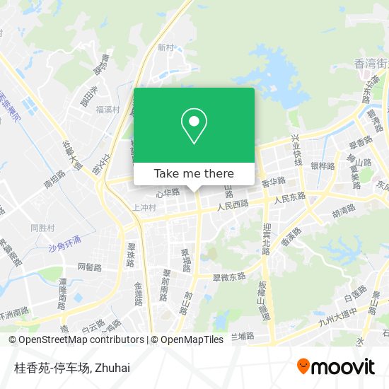 桂香苑-停车场 map