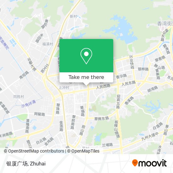 银厦广场 map