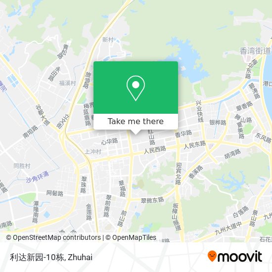 利达新园-10栋 map