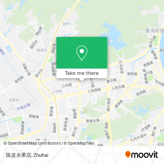 陈皮水果店 map