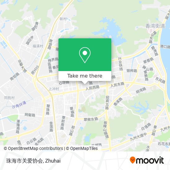 珠海市关爱协会 map