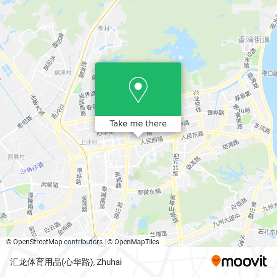 汇龙体育用品(心华路) map