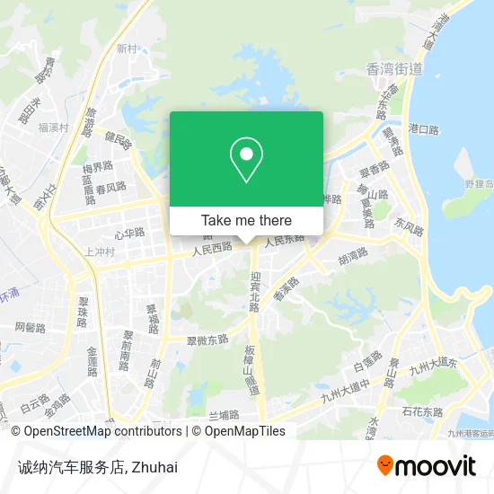 诚纳汽车服务店 map