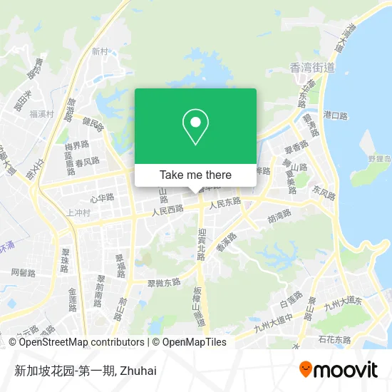 新加坡花园-第一期 map