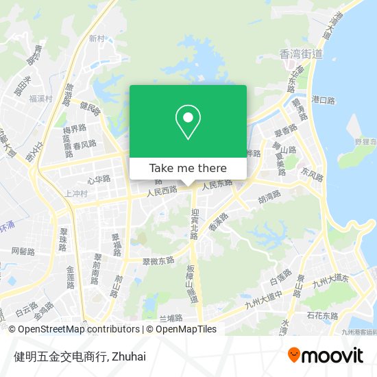 健明五金交电商行 map