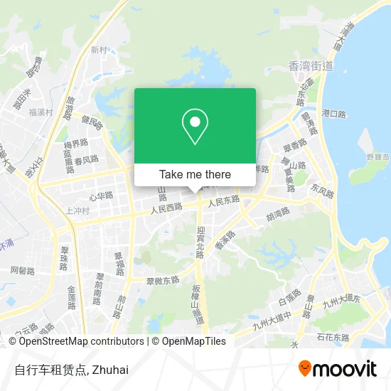 自行车租赁点 map