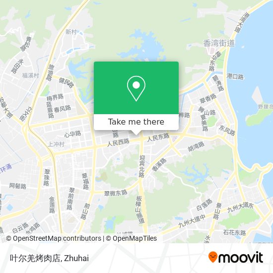 叶尔羌烤肉店 map