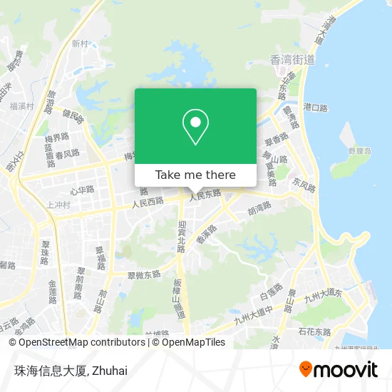 珠海信息大厦 map