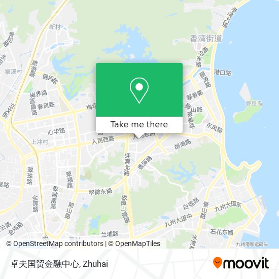 卓夫国贸金融中心 map