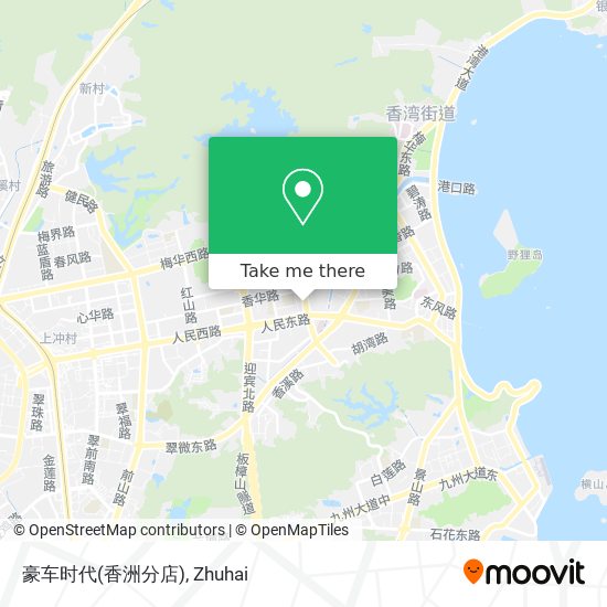 豪车时代(香洲分店) map