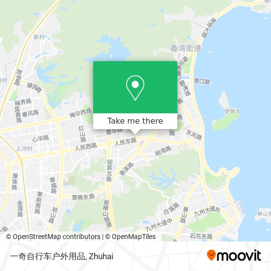 一奇自行车户外用品 map