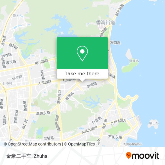 金豪二手车 map