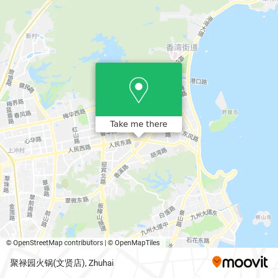 聚禄园火锅(文贤店) map