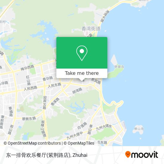 东一排骨欢乐餐厅(紫荆路店) map