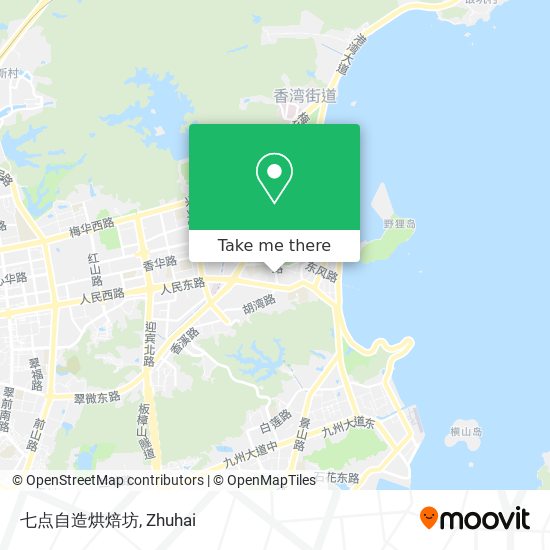 七点自造烘焙坊 map