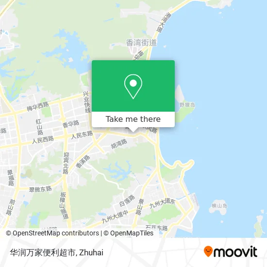 华润万家便利超市 map