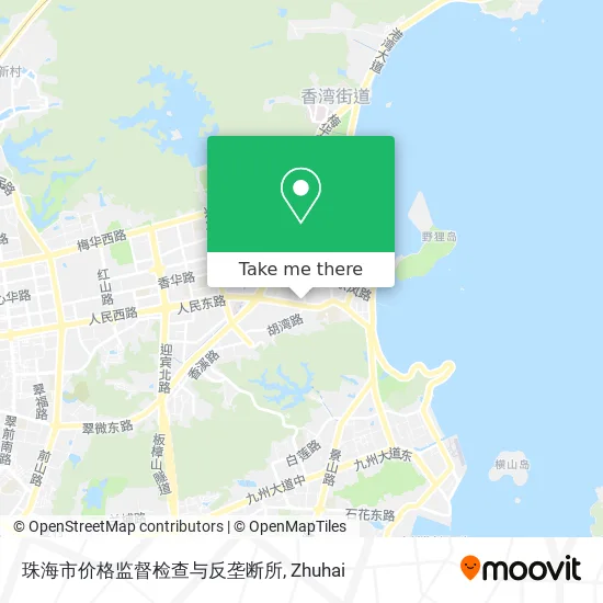 珠海市价格监督检查与反垄断所 map
