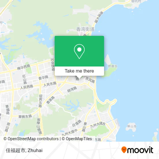佳福超市 map