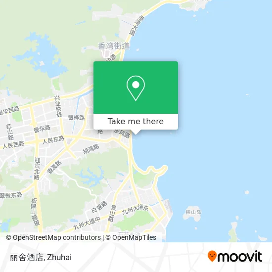 丽舍酒店 map