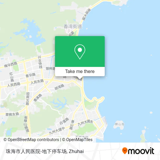 珠海市人民医院-地下停车场 map