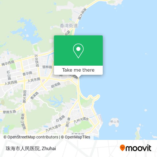 珠海市人民医院 map