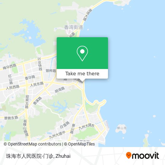 珠海市人民医院-门诊 map